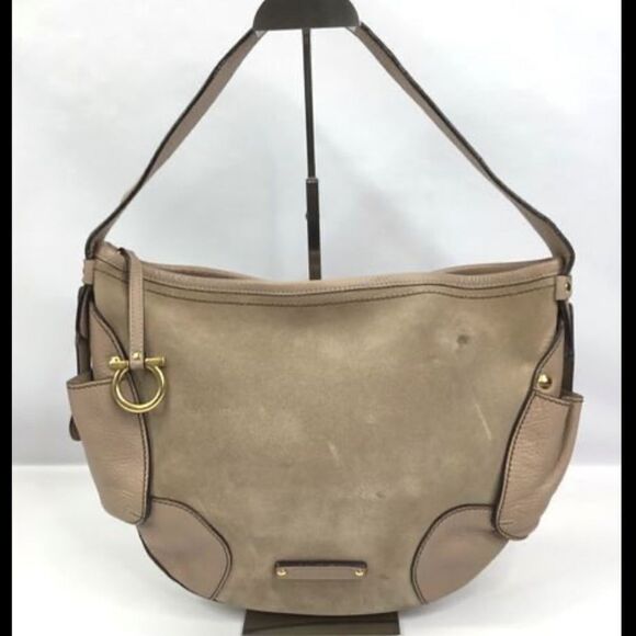 Salvatore Ferragamo Women's Suede Bag - Picture 1 of 13